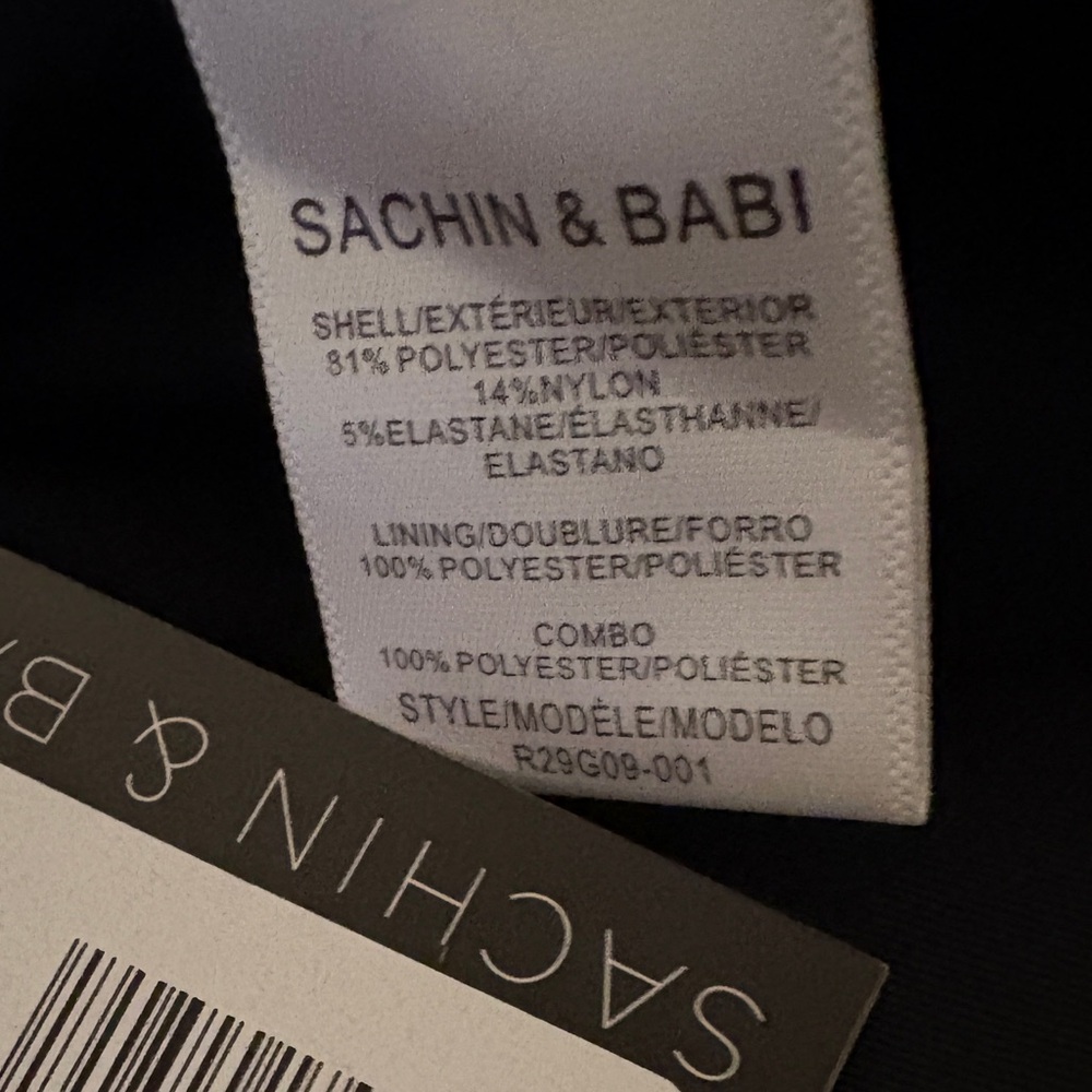 NEW Sachin & Babi Topanga Black Evening Gown SZ 12
RT $1300 - Picture 11 of 12